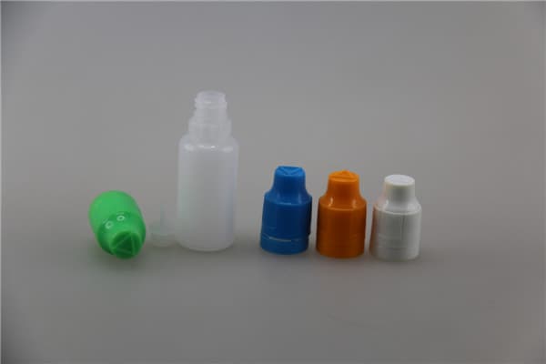 PE Dropper Bottle with Childproof Tamper Cap